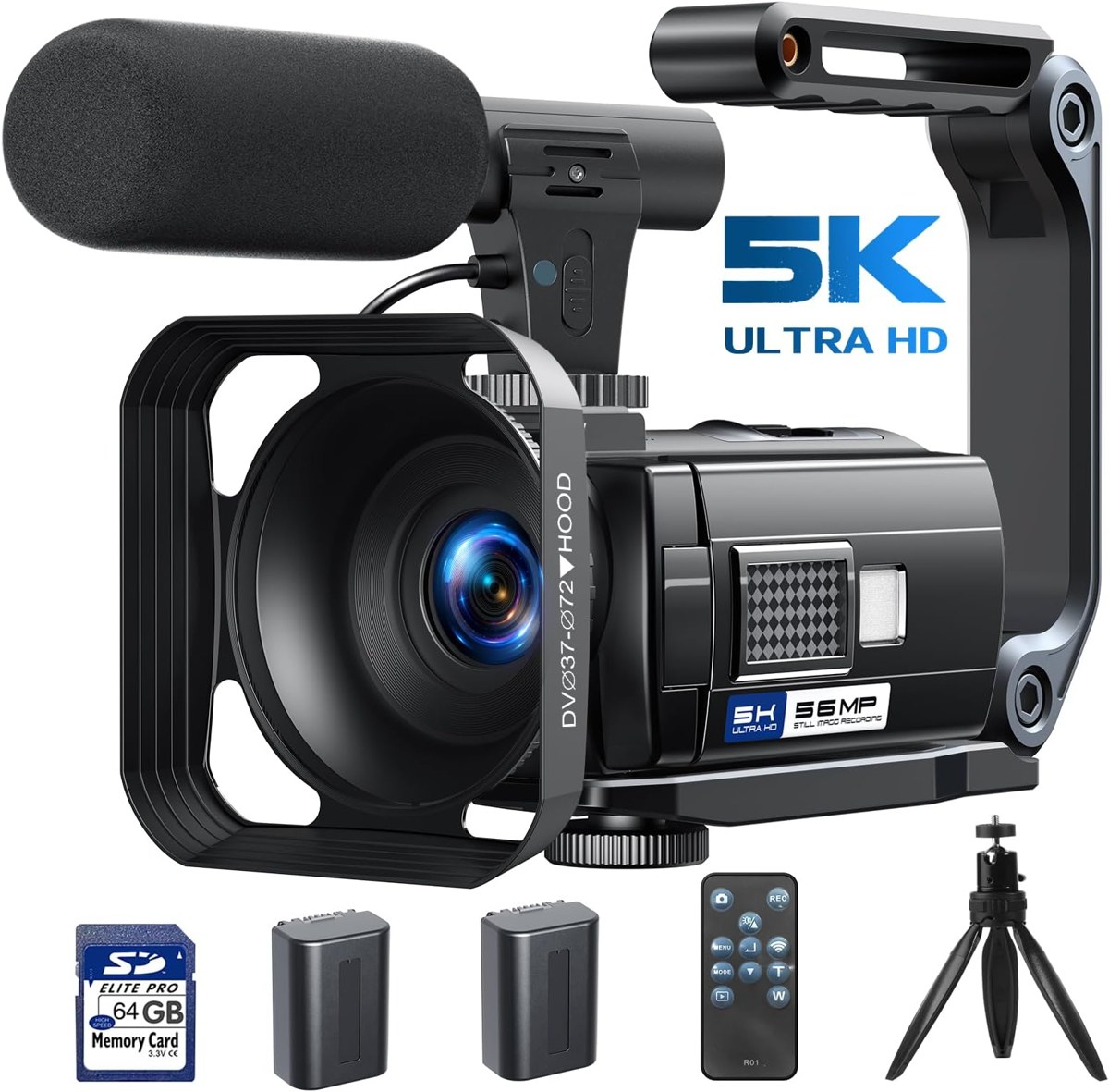 Caméscope 5K HD Ultra